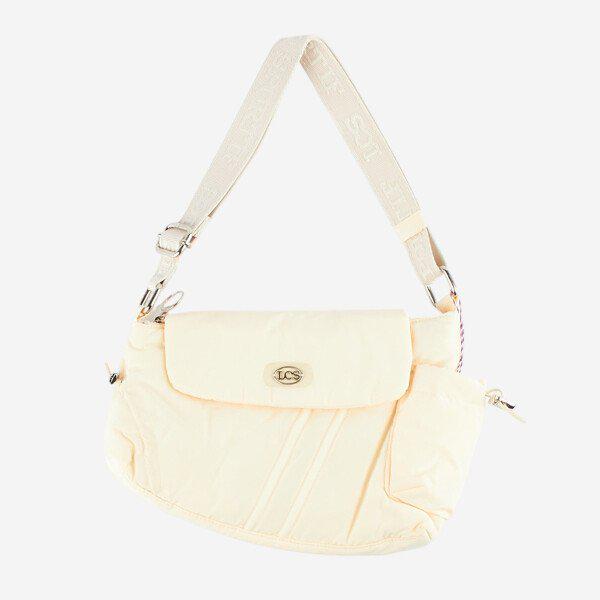 レディースアンバランスショルダーバッグ QQ122WBG14 CRM