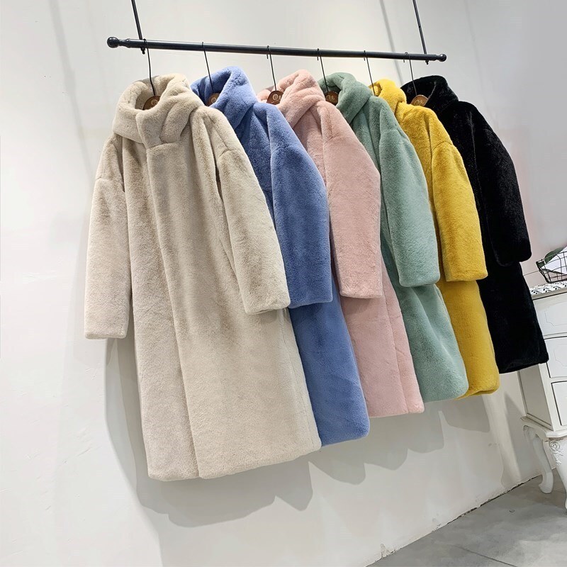 アウター レディース 送料無料 7色 ファーコート ロングコート もこもこ ふわふわ もふもふ フェイクファー オーバーサイズ おしゃれ ベーシック スタイル 小顔見せ 着痩せ 体形カバー インスタ