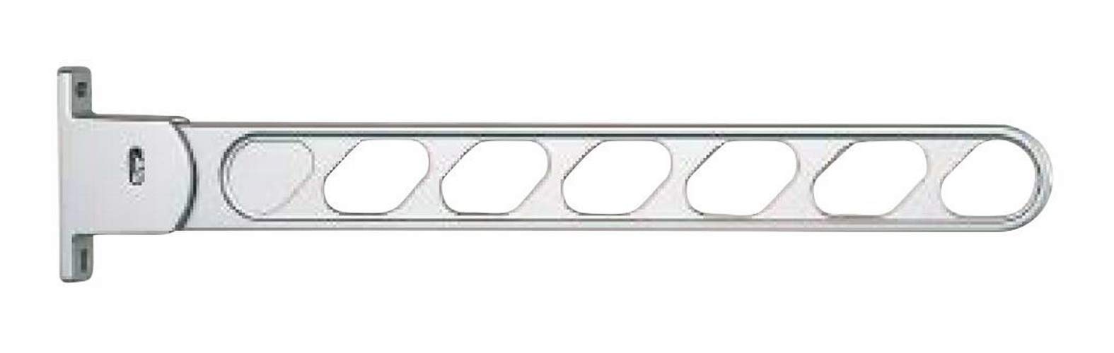 ナスタ(NASTA) 屋外物干 KS-DA703AB-SV シルバー 本体: 奥行70cm 本体: 高さ15cm 本体: 幅3.5cm