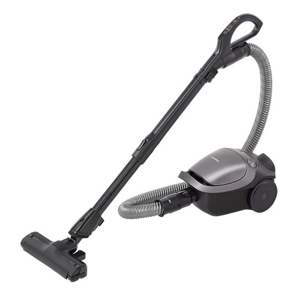 紙パック式クリーナー 軽量/からみレスブラシ搭載/ストームグレー VC-PM9 H