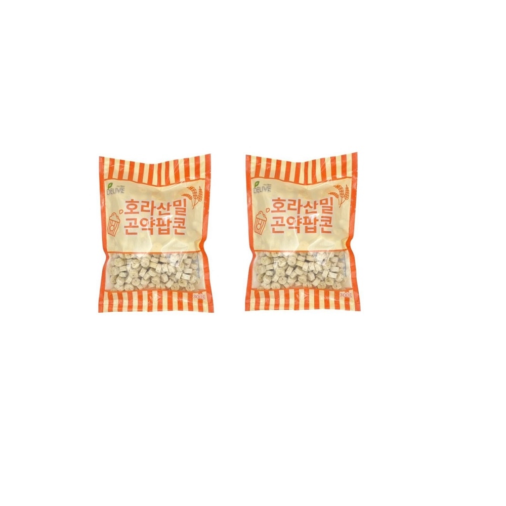 韓国-K MEAL-ホラサンミル こんにゃくポップコーン 300gX2 低カロリー タンパク質 繊維素 スーパー穀物-K FOOD 6,450円