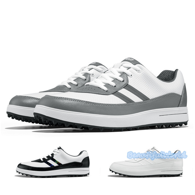 ゴルフシューズ メンズ レディース スニーカー アウトドアシューズ スポーツ靴 フィット感 軽量 耐久 動きやすい 防水 防滑 練習場 四節可能G27