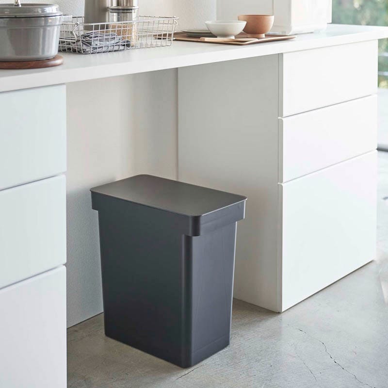 ライスストッカー 山崎実業 TOWER タワー 密閉米びつ 20kg 軽量カップ付き ブラック