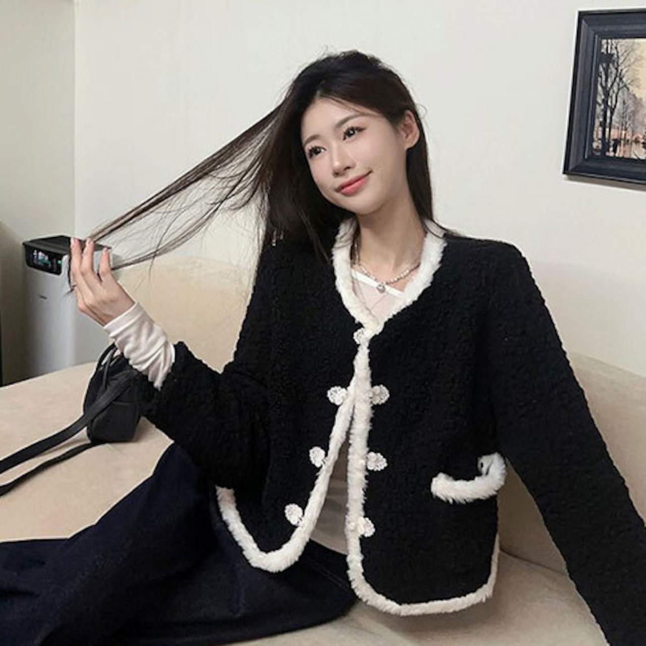 2024秋冬ブレザー ショット丈 長袖 切り替え 体型カバー 着痩せ sweet系 ﾄｯﾌﾟｽ ｱｳﾀｰ ﾎﾞﾄﾑｽ ﾚﾃﾞｨｰｽ ﾜﾝﾋﾟｰｽ 春 夏 半袖 長袖 きれいめ ﾛﾝｸﾞ