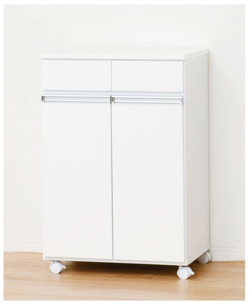 クロシオ 23703 ダイニングダストボックス2D（ホワイト）19L×2 23703クロシオ