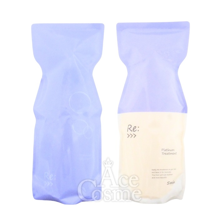 リ：プラチナム シャンプー レフィル 600ml ＆ トリートメント 600g セット