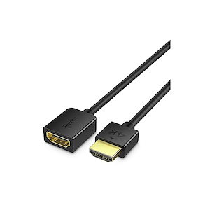 Senetem HDMI 延長 ケーブル 2m HDMI2.0 (HDMI オス-メス)ハイスピード 線径4.8mm，Fire TV StickHDTVPCPS4/PS3など対応 (2m)