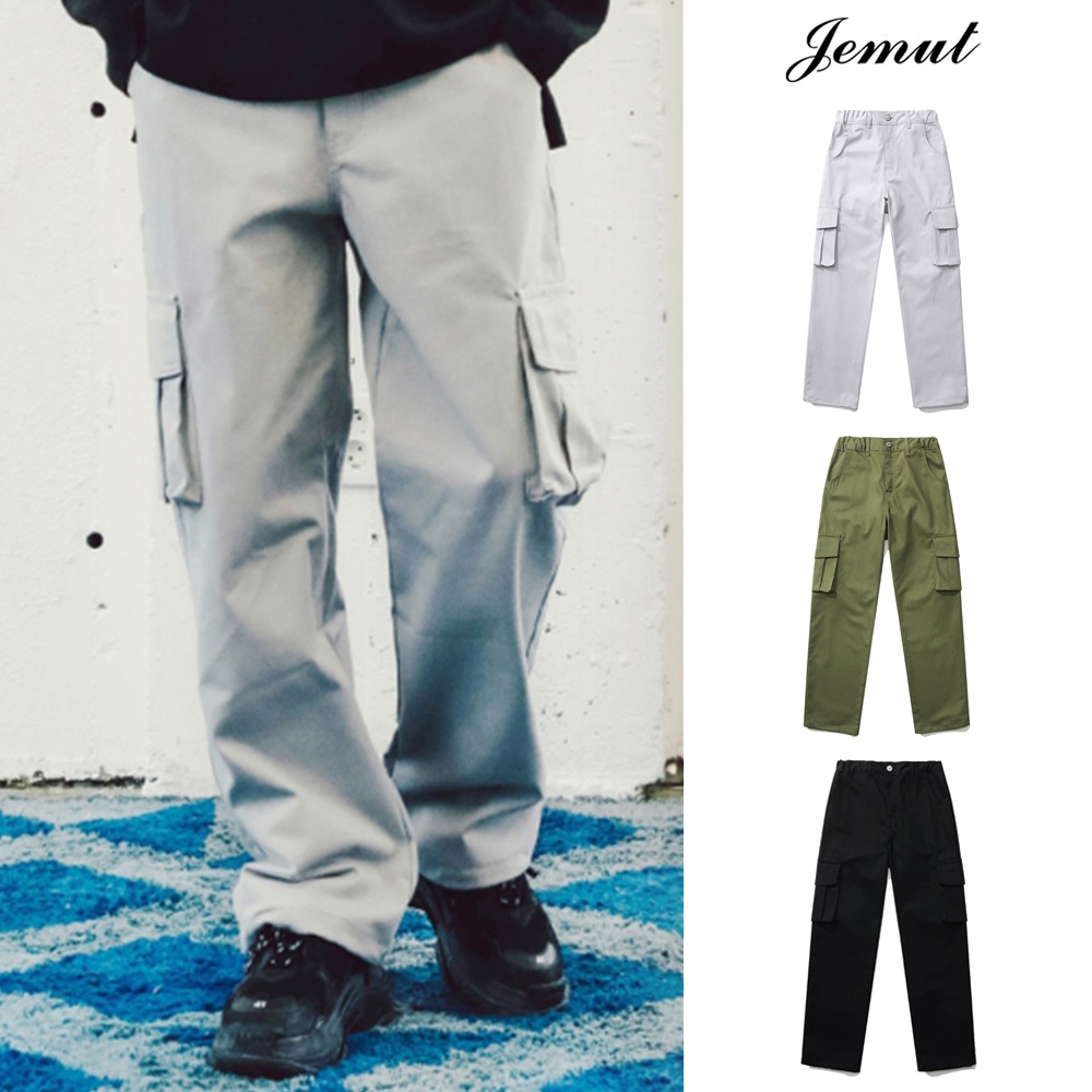 [JEMUT] Youth Wide Cargo Pantsカーゴパンツ