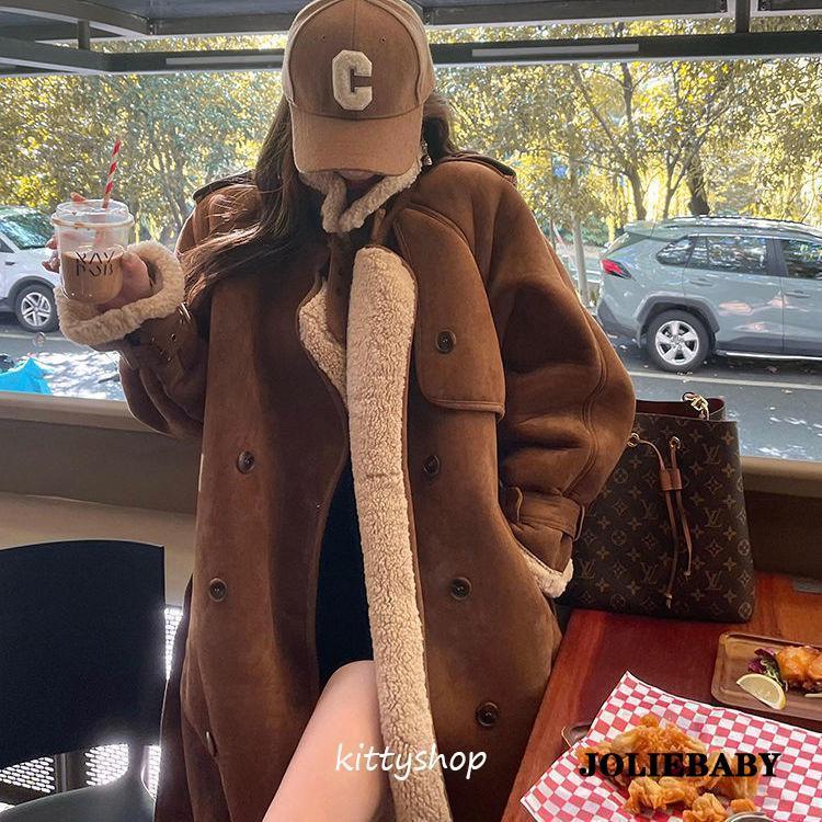 ムートンコート フェイクムートン コート ロング 裏ボア もこもこ 冬 レディース ボア アウター ブルゾン ふわふわ 秋 体型カバー 大きいサイズ