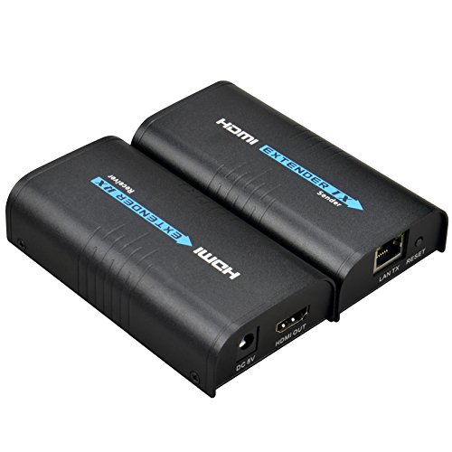 Mirabox (ミラボックス) HDMIエクステンダー 120m TCP/IP利用 RJ45 カテゴリー5 カテゴリー5e カテゴリー6 カテゴリー6e UTP STP イーサネット LAN