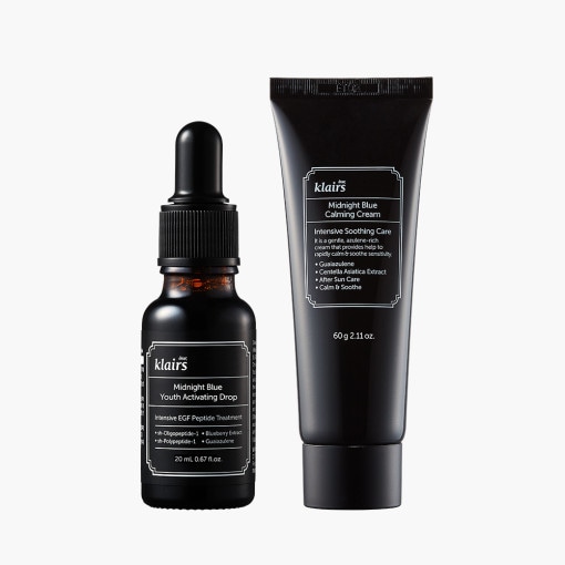 クレア ミッドナイト ブルードロップ 20ml+カーミングクリーム 60ml 2種セット