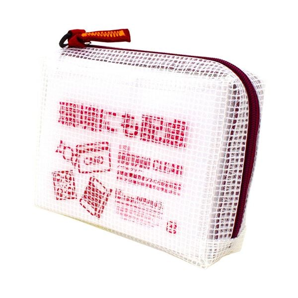 （まとめ） サクラクレパスノータム クリアー カードサイズ マチ付 レッド UNCM-C#19 1個 (×10セット)