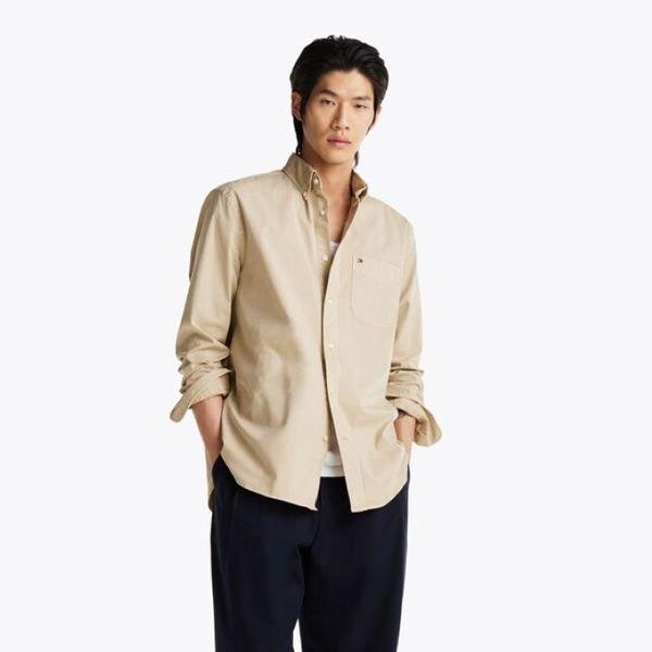 [男性]ガーメントダイツイルソリッドシャツ(T12F0WSH040MT1RBT)