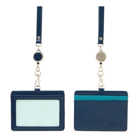 （まとめ買い）ベルポスト リール付きIDカードホルダー ブルー BP-5703-10 [x3] 5,305円