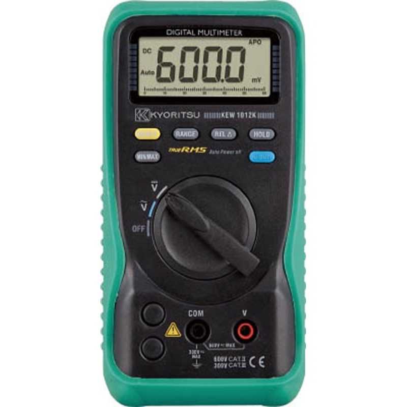 共立電気計器　デジタルマルチメータ(電圧測定)　KEW1012K