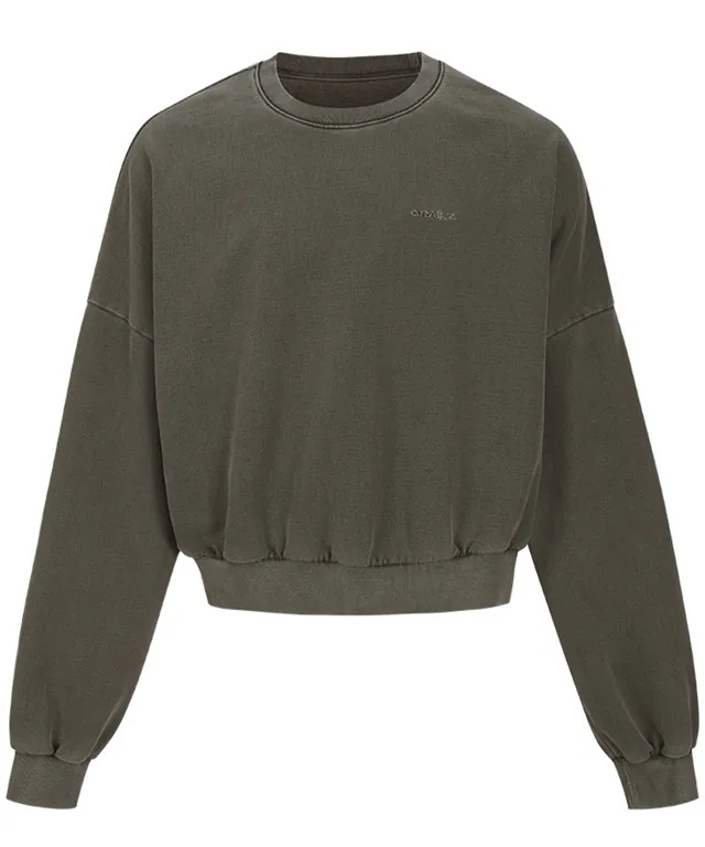 ERBE OVERSIZED SWEATSHIRTS(BROWN)