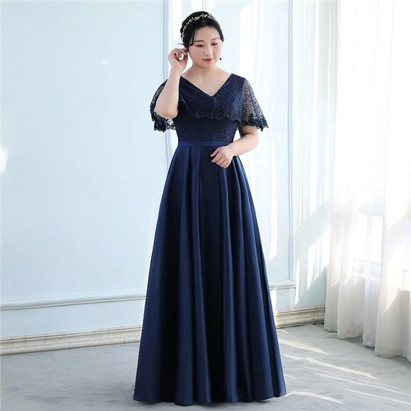 ミセス向けドレス【サイズ指定可】パーティードレス 花嫁 二次会 フォーマルドレス ロング丈 袖あり 大きいサイズドレス 発表会 成人式 結婚式 レディース ワンピース 大人 ピアノ発表会 舞踏会 演奏