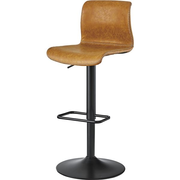 カウンターチェア/椅子 キャメル 約W43xD48xH86-107xSH57-78cm 組立品