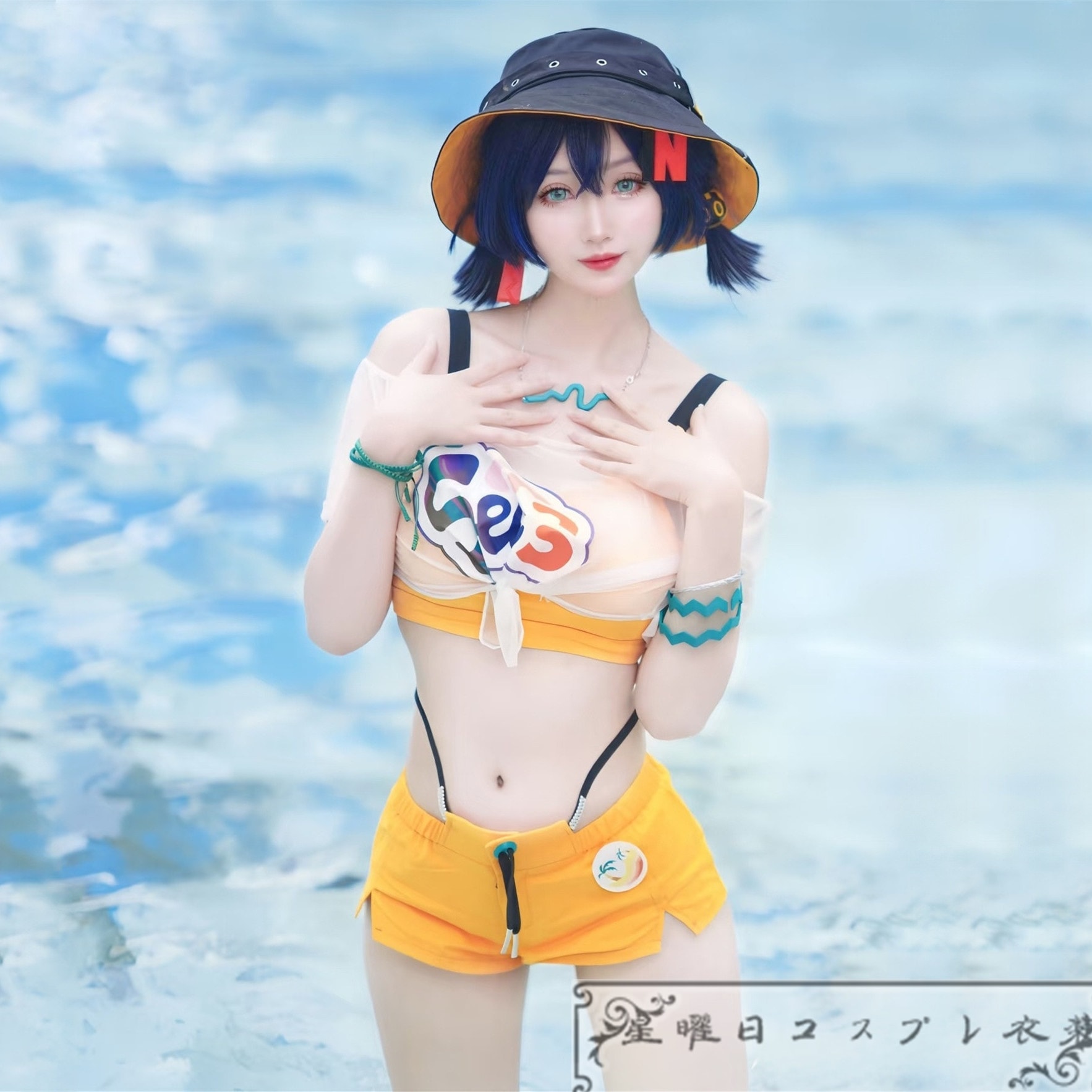 『一部在庫あり』 ゼンレスゾーンゼロ ゼンゼロ リン Belle summer skin コスプレ衣装 コスチューム