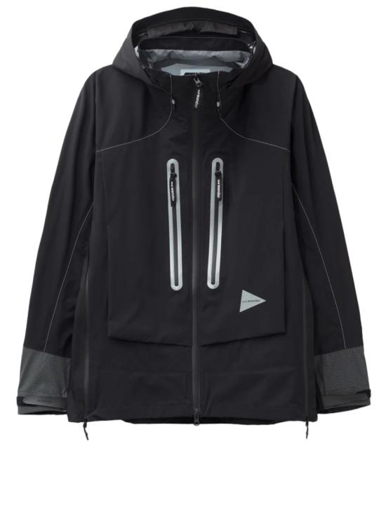 AND WANDER Men Jacket 5746911315010 Black