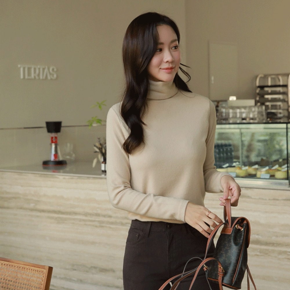 Click & Funny ファジークラウド起毛ポーラー T シャツ