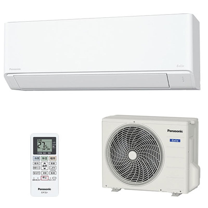 パナソニック Panasonic ルームエアコン エオリア クリスタルホワイト 12畳 冷暖房 除湿 CS-364DFL-W