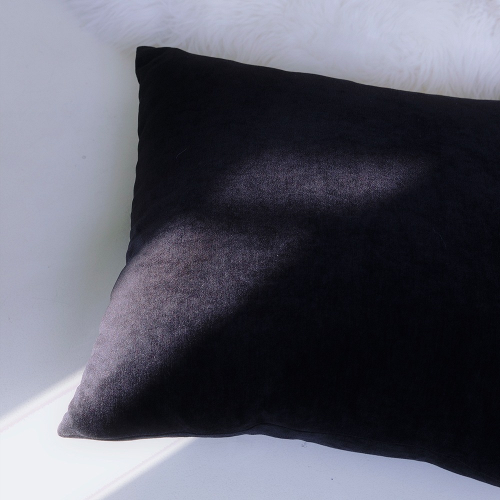 Dante cushion cover black [50x50]