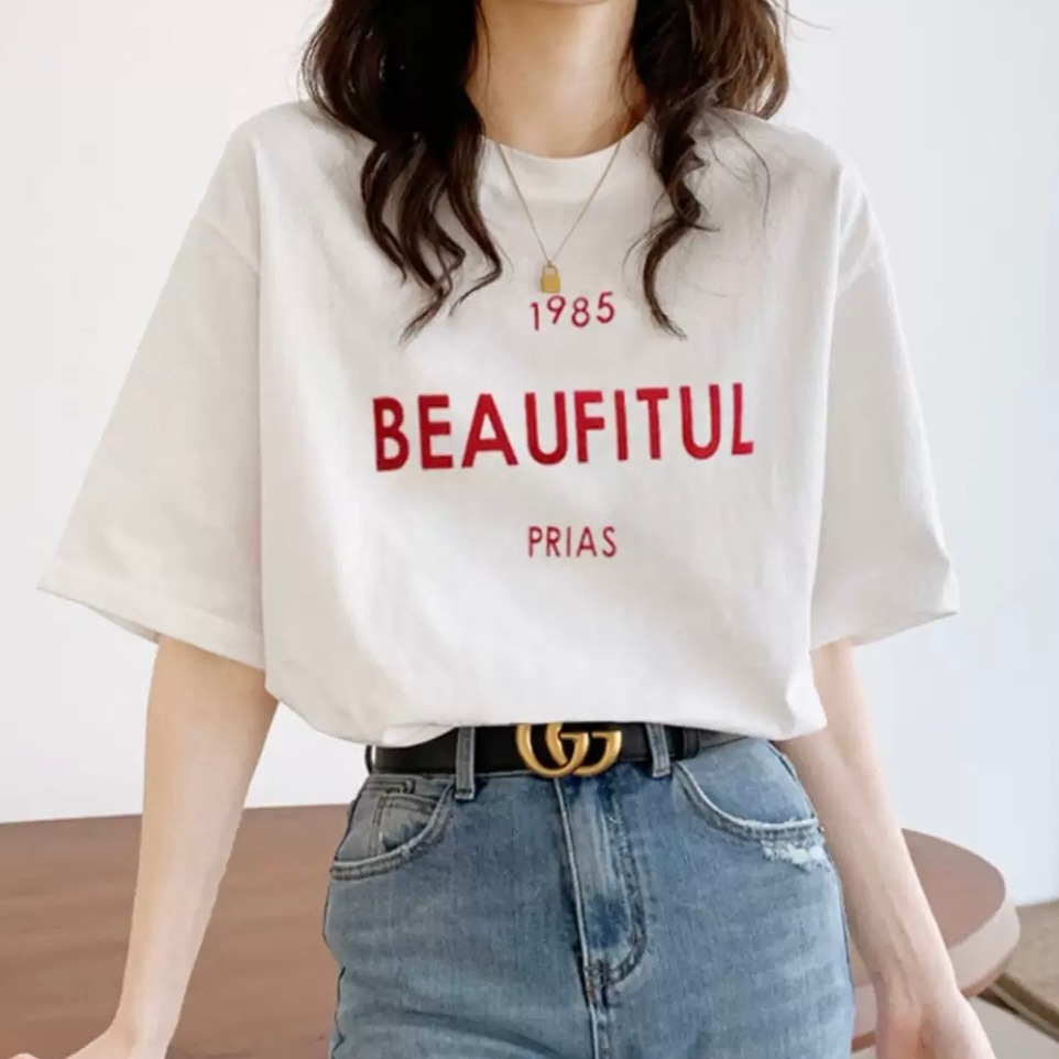 トップス Tシャツ 白シャツ 白トップス 袖あり 半袖 Uネック ラウンドネック スリム タイト 細身 かわいい 大人可愛い きれいめ シンプル カジュアル 大人 上品 おしゃれ お洒落 かっこいい