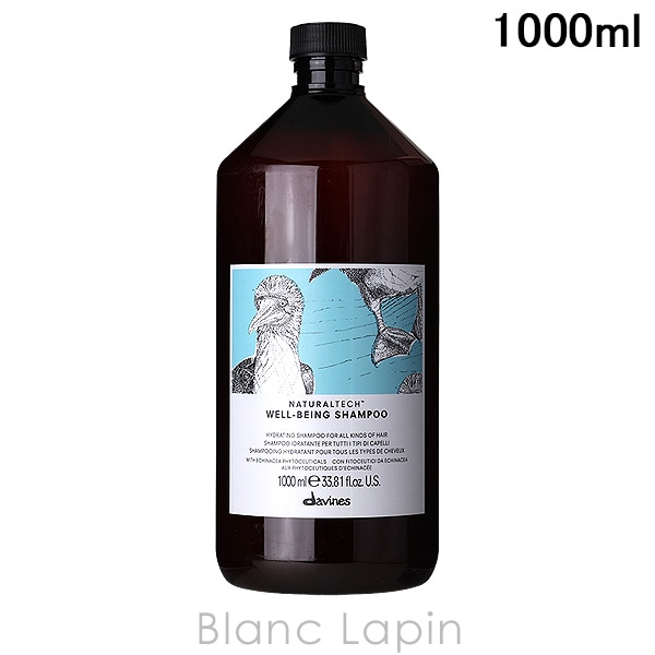 ダヴィネス DAVINES ナチュラルテック シャンプーW 1000ml シャンプー [256632]