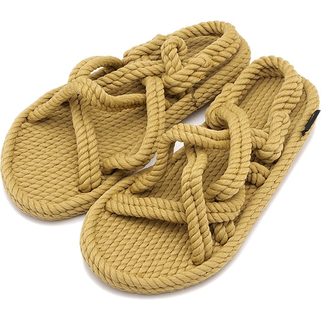 ボホノマド BOHONOMAD ビーガンロープサンダル ボドルム ナロー幅 [BOH00001] BODRUM レディース 靴 サスティナブル フラットサンダル ベージュ 正規取扱店