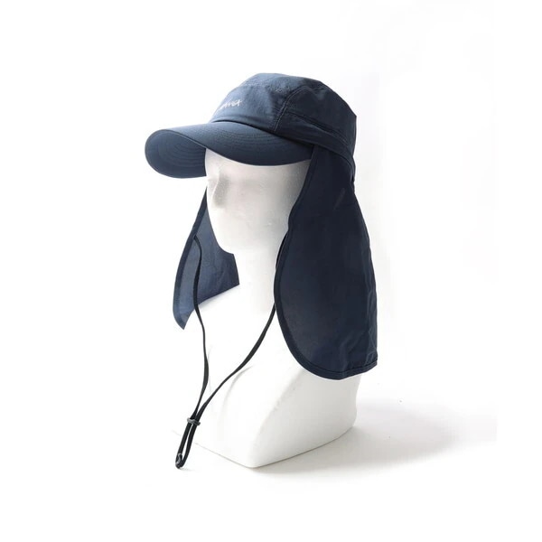 ナンガ DotAir KIDS SHADE CAP N2614-3A074A052065 NVY 子供向け日除け付きキャップ ユニセックス フリーサイズ