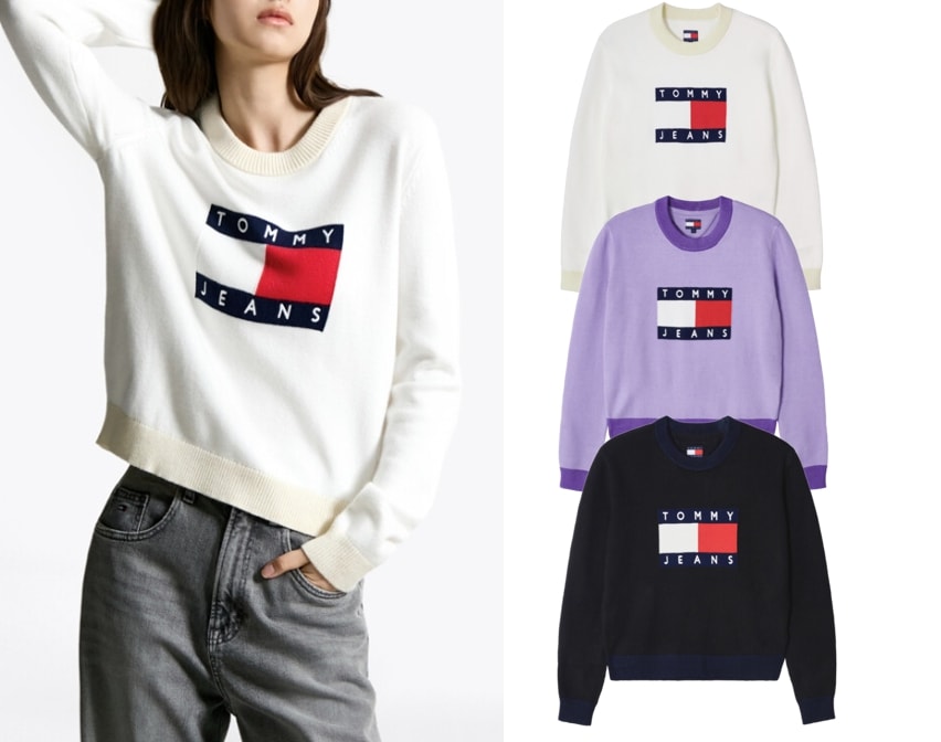 Color Block Flag Sweater (T32F6KTO20TWT1)