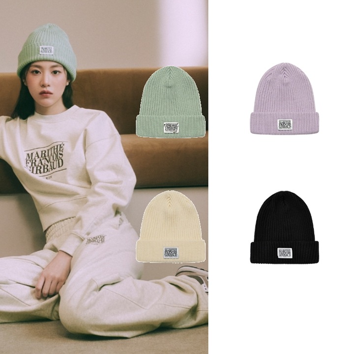 【コユンジョン 着用】 CLASSIC LOGO BEANIE 4color