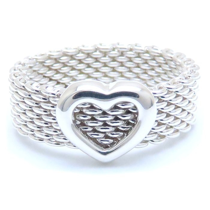 サマセット ハート リング 指輪 11号 シルバー925/293542【中古】