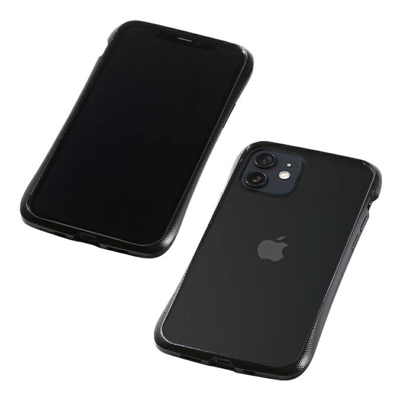 DEFF　【iPhone用アルミバンパー】CLEAVE Aluminum Bumper for iPhone 12/ 12 Pro ブラック　DCB-IPCL20MABK 6,142円