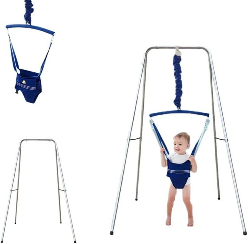 高評価!超人気 ベビージム ベビーチェア 手足運動 子供用ロッキングチェア 最大荷重16kg 6ヶ月から2歳までのお子様に最適 サイズ調整可能 早期教育玩具 ジャンプ運動 ベビースイング フィットネス