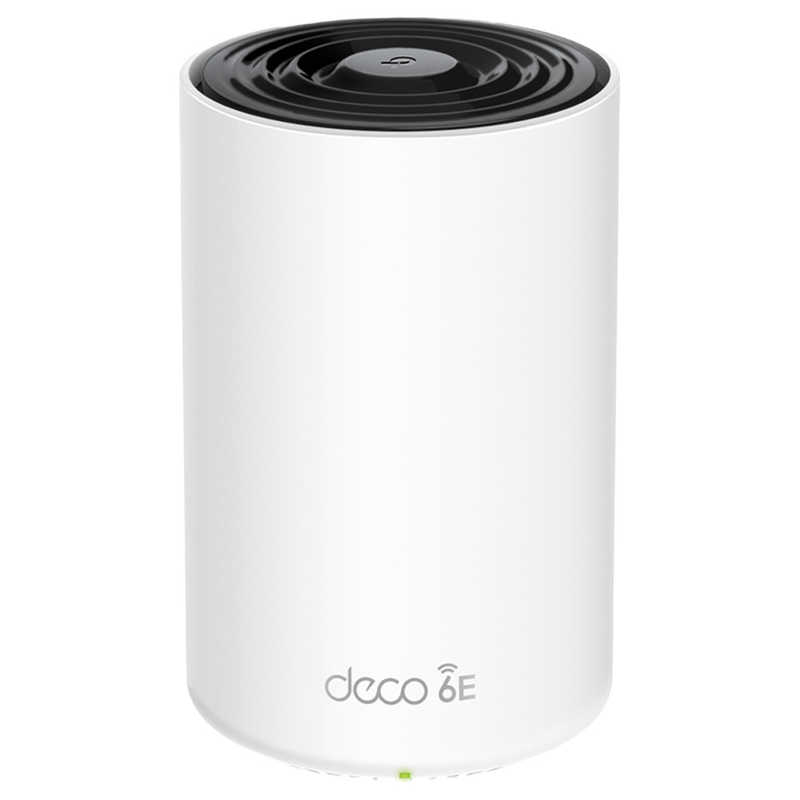 TPLINK　Deco XE75 1P WiFi6E AIメッシュ 2402+2402+574Mbps 6GHz対応　DECOXE751P