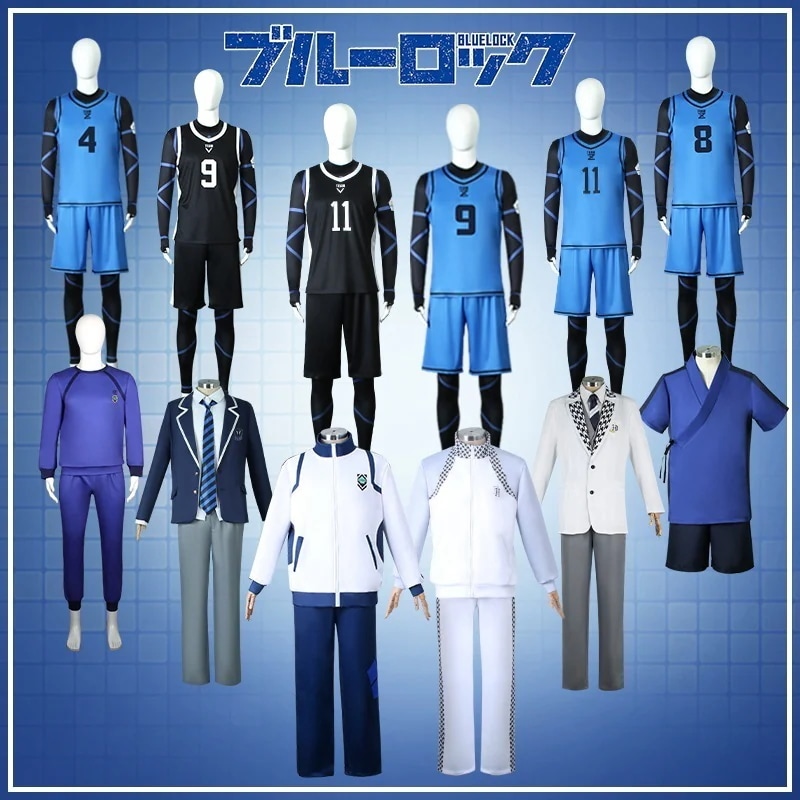 コスプレ ブルーロックbluelock クリーンワールド ワンビー レホイ ユインリン ワン ナギ セイシロウ ジャージ期間限定30%