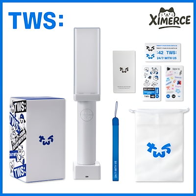 TWS OFFICIAL LIGHT STICK ペンライト Qoo10] Pledis Entertainment 【公式】 TWS 公式 ペンライト OF