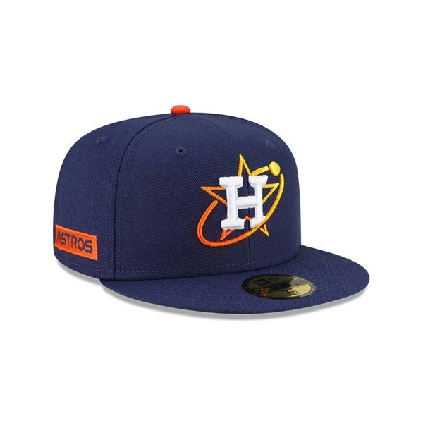 NEWERA CAP ニューエラ キャップ 59FIFTY オンフィールド 2024 MLB City Connect ヒューストンアストロズ ネイビー メンズ 男性 帽子 ハット 小物 国内正規