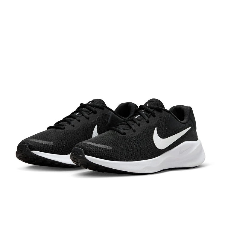 【JD 供給】【正規品】 厚底スニーカー【急速出荷】ナイキ ランニングシューズ ナイキ レボリューション 7 FB2207001 ブラック×ホワイト