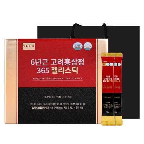 チョンウォンサム6年根高麗紅参チョン365ゼリスティック30p450g