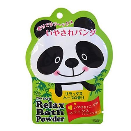 五洲薬品 入浴用化粧品 ズーバス パンダ バスパウダー (50g×10包)×12箱(120包入り) ZOR-20
