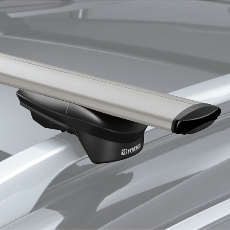 エアロベースステー ルーフレール用 スルータイプ INNO XS150BK