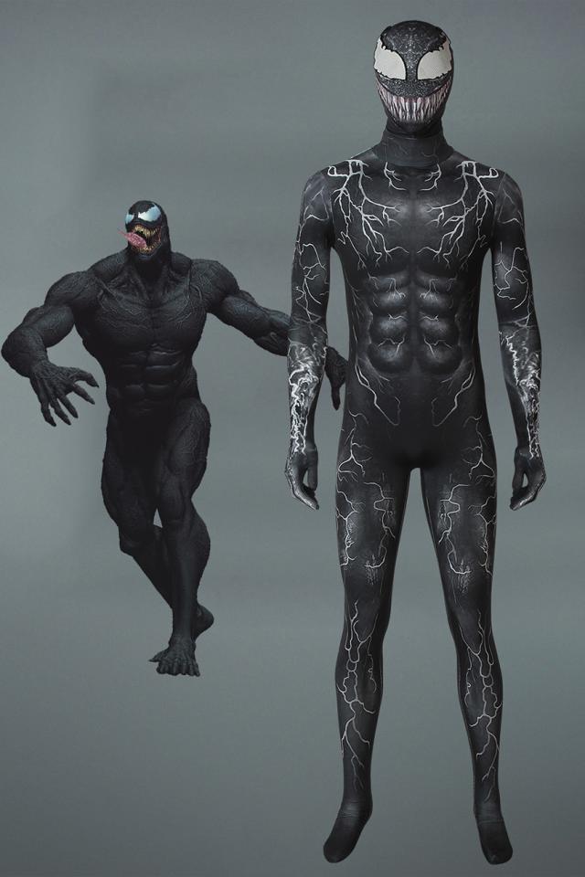 新タイプ追加 激安販売 ヴェノム Venom エディ・ブロック ヴェノム Eddie Brock コスチューム キャラクター仮装[4226]