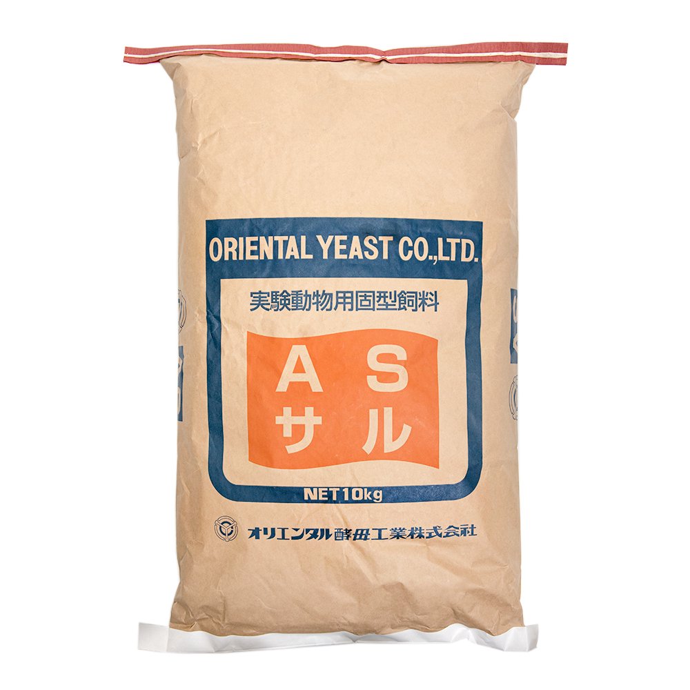 オリエンタル酵母　霊長類用フード　ＡＳ　サル　１０ｋｇ　一般飼育繁殖用　サル用フード　ＣＲＣ50―75―15―00―00