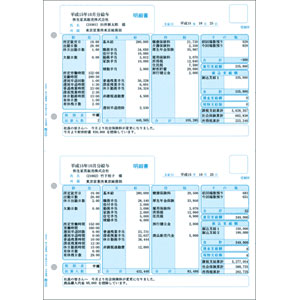 弥生 給与明細書 単票用紙 500枚 336001
