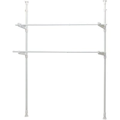 他サイト： 物干し 窓枠物干し 幅11001900奥行370高さ19002600mm MW-260NR メーカー直送の商品画像