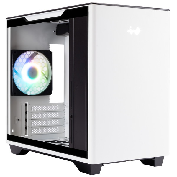 IW-CS-A3WHI-1AM120S ホワイト [MicroATX PCケース]