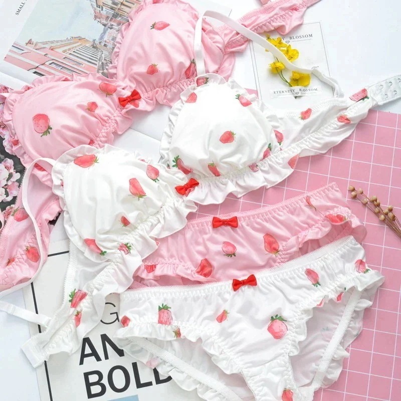 ブラ ショーツ セットロリータ　少女　かわいい　お姫様　学生　レース 下着 ブラジャー